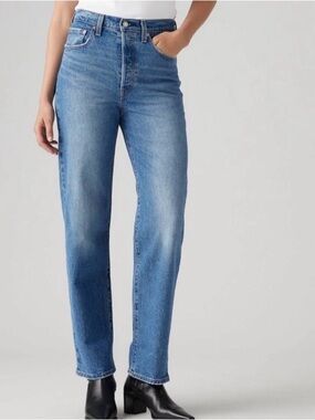 Levi's Ribcage Straight Ankle Jeans Size 26